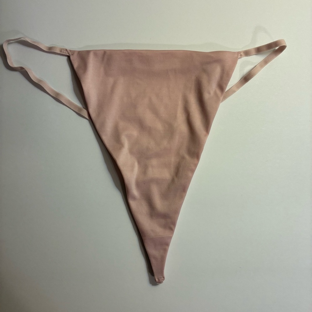 Victoria’s Secret Sheer Pink G-String Thong